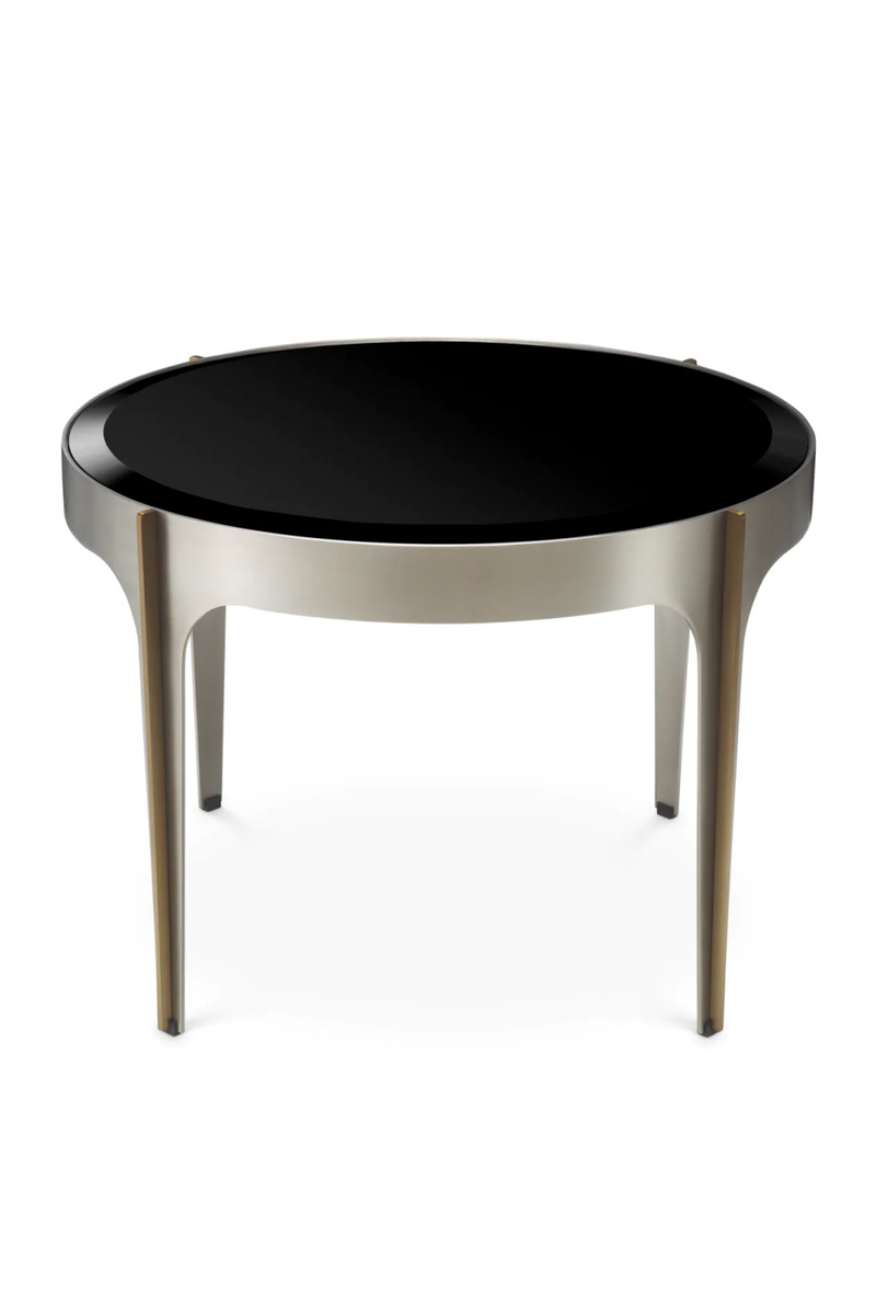 Black Glass Side Table | Eichholtz Artemisa | Eichholtzmiami.com