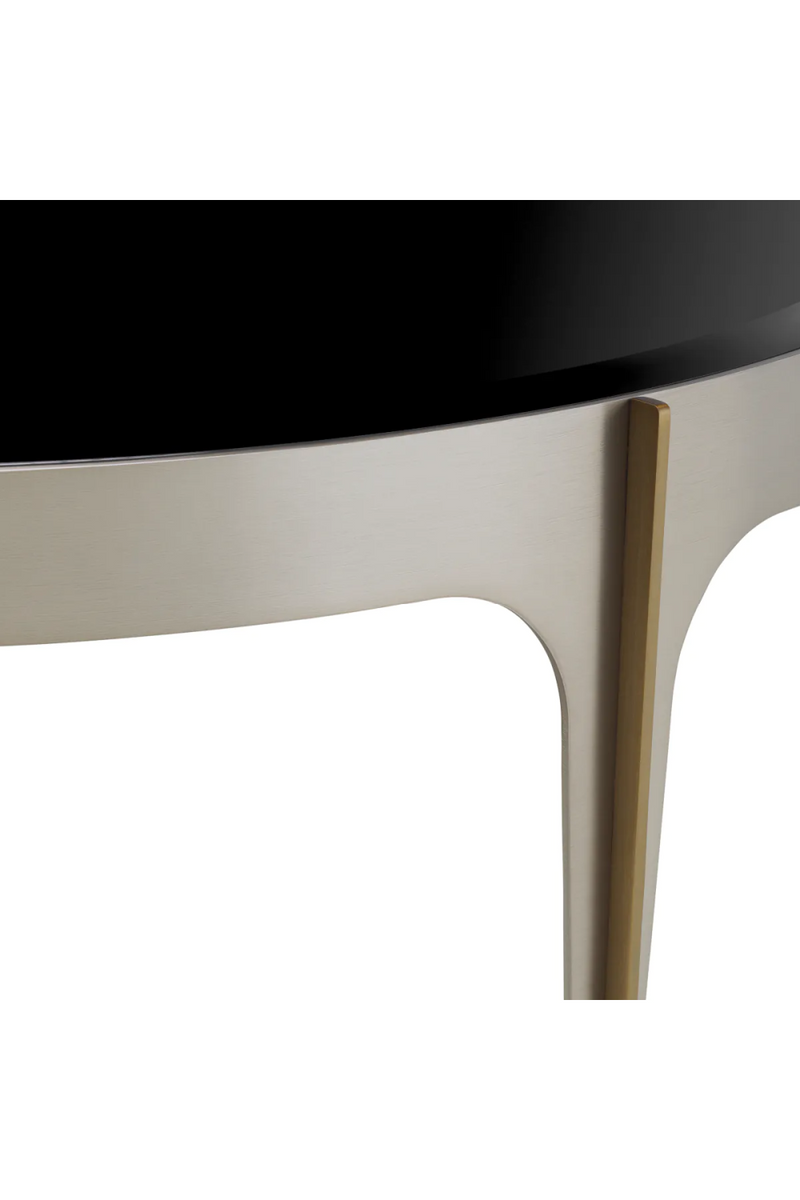 Black Glass Side Table | Eichholtz Artemisa | Eichholtzmiami.com