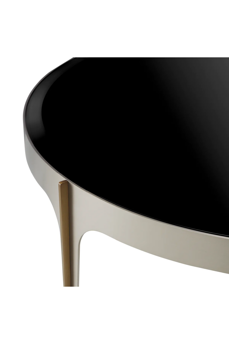 Black Glass Side Table | Eichholtz Artemisa | Eichholtzmiami.com