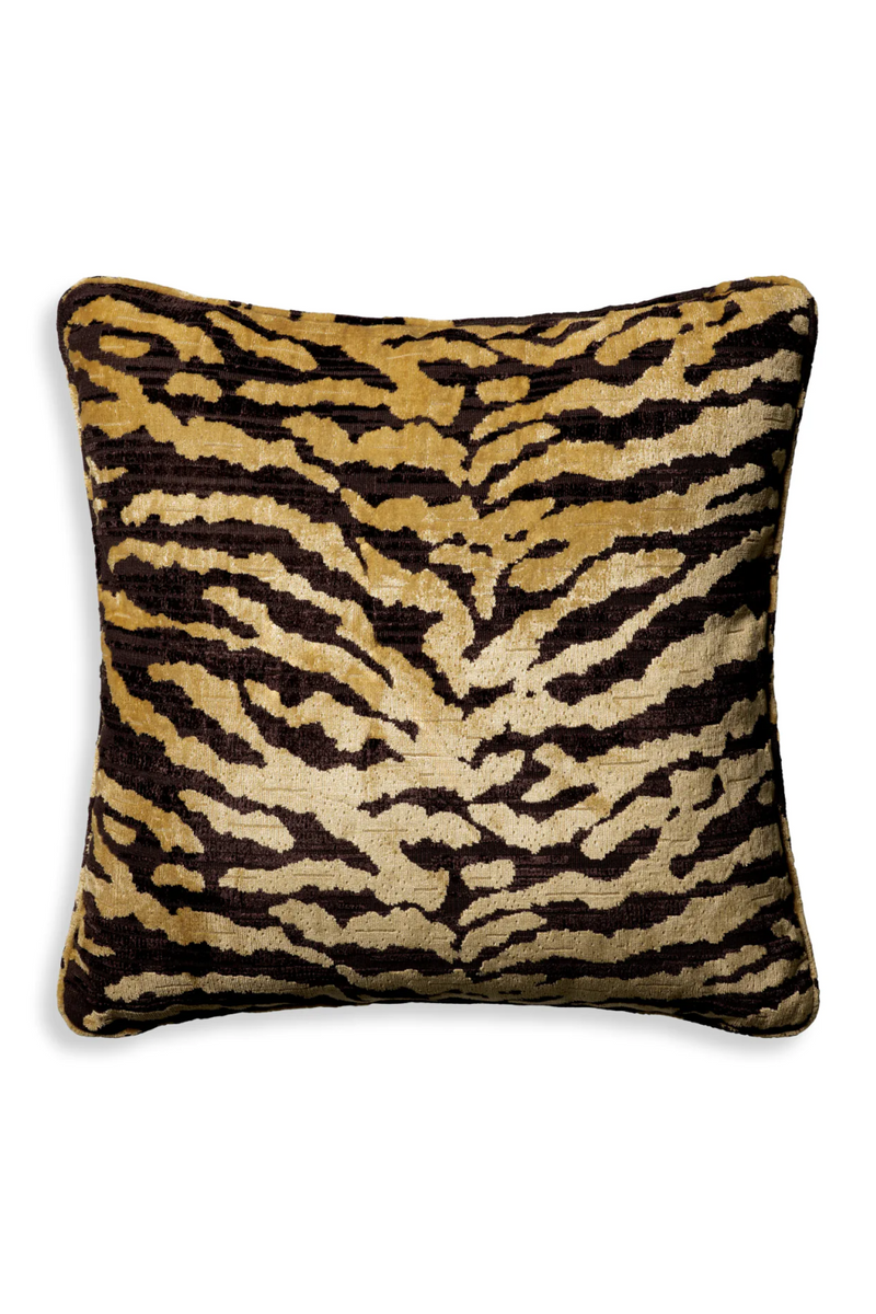 Brown Animal Pattern Cushion | Eichholtz Tigris | Eichholtzmiami.com