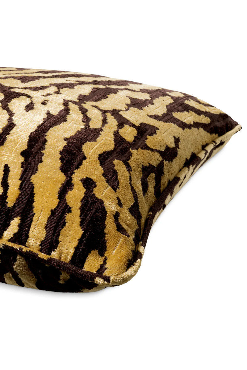 Brown Animal Pattern Cushion | Eichholtz Tigris | Eichholtzmiami.com