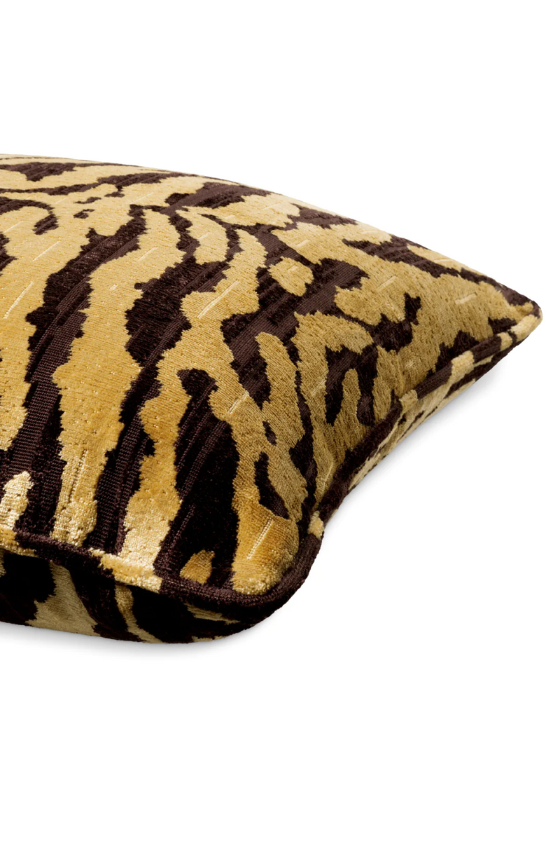 Brown Animal Pattern Cushion | Eichholtz Tigris | Eichholtzmiami.com