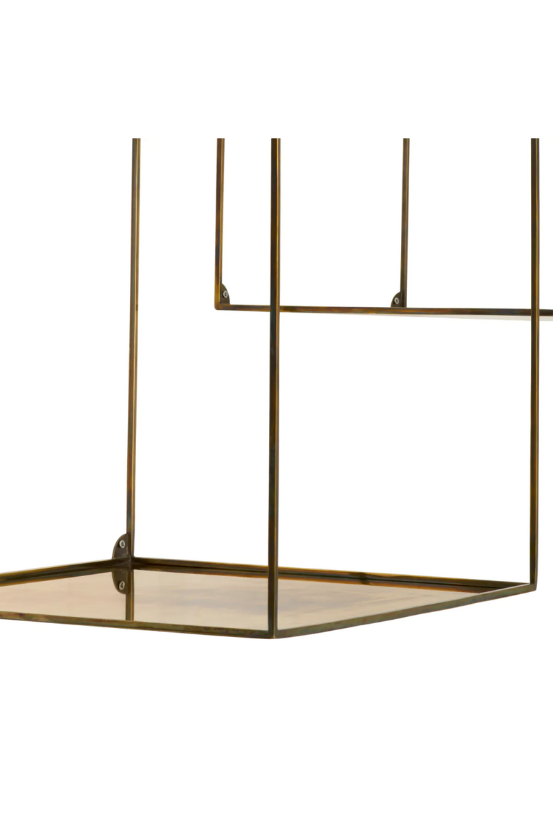 Vintage Brass Square Wall Racks (2) | Eichholtz Deco | Eichholtzmiami.com