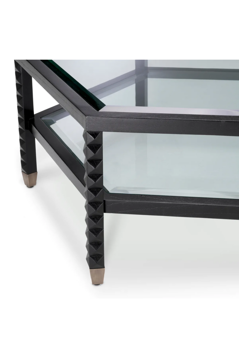 Black Hexagonal Coffee Table | Eichholtz Cornelius | Eichholtzmiami.com