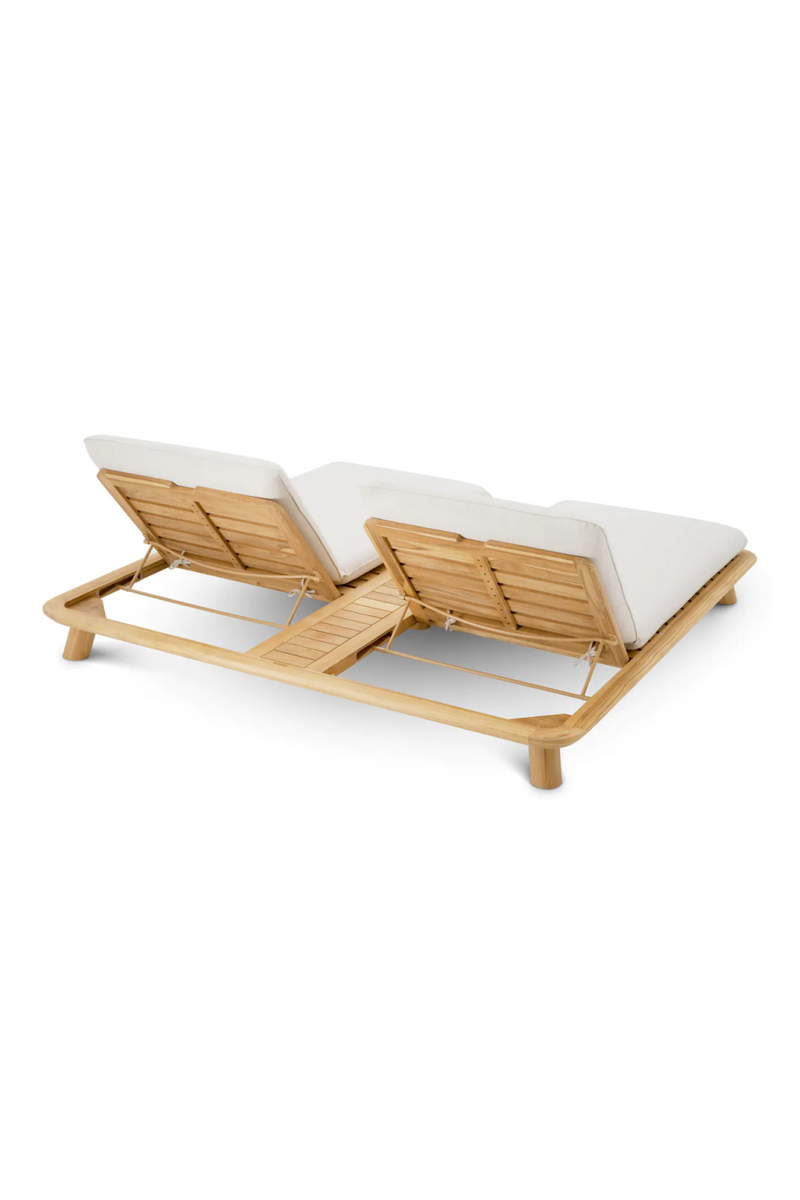 Teak Double Outdoor Daybed | Eichholtz Weston | Eichholtzmiami.com