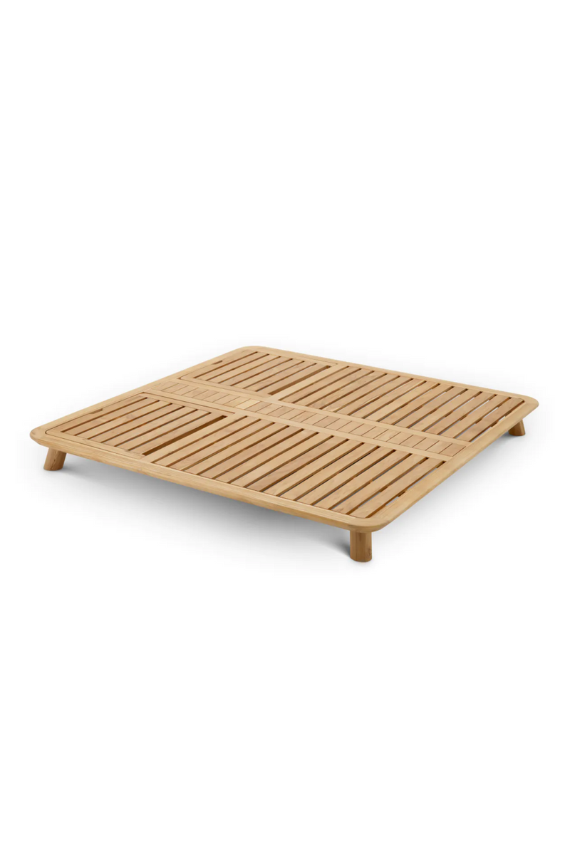 Teak Double Outdoor Daybed | Eichholtz Weston | Eichholtzmiami.com