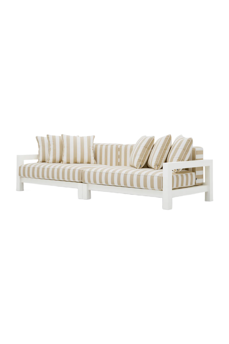 Beige Stripes Outdoor Sofa | Eichholtz Cap-Antibes | Eichholtzmiami.com