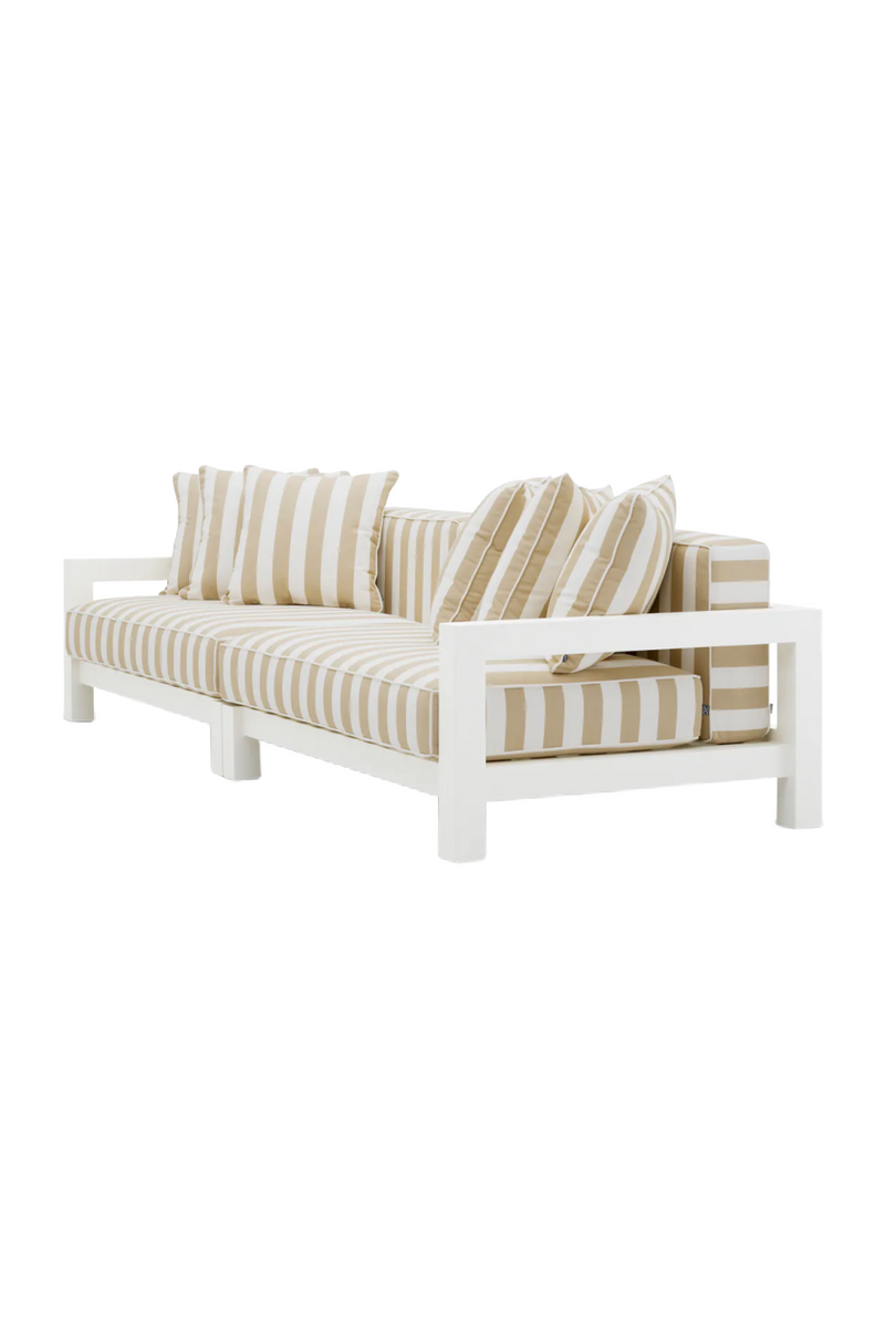 Beige Stripes Outdoor Sofa | Eichholtz Cap-Antibes | Eichholtzmiami.com