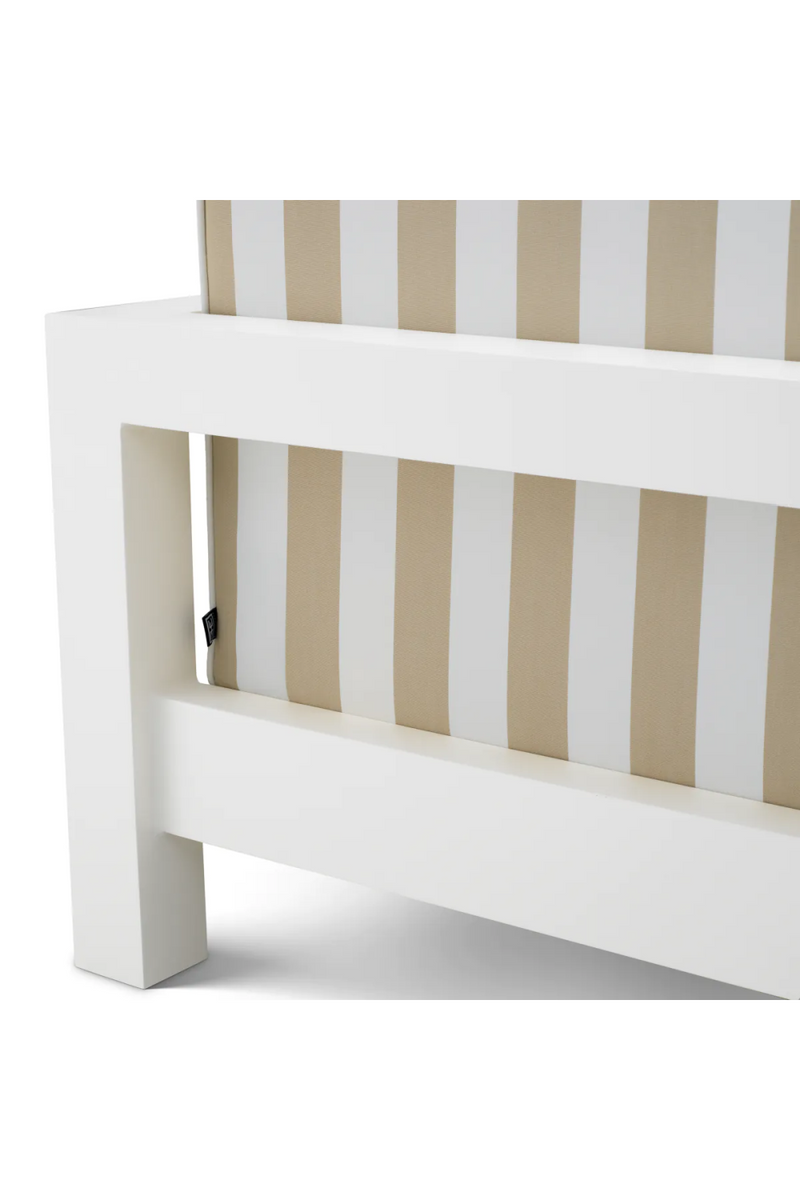 Beige Stripes Outdoor Lounge Chair | Eichholtz Cap-Antibes | Eichholtzmiami.com