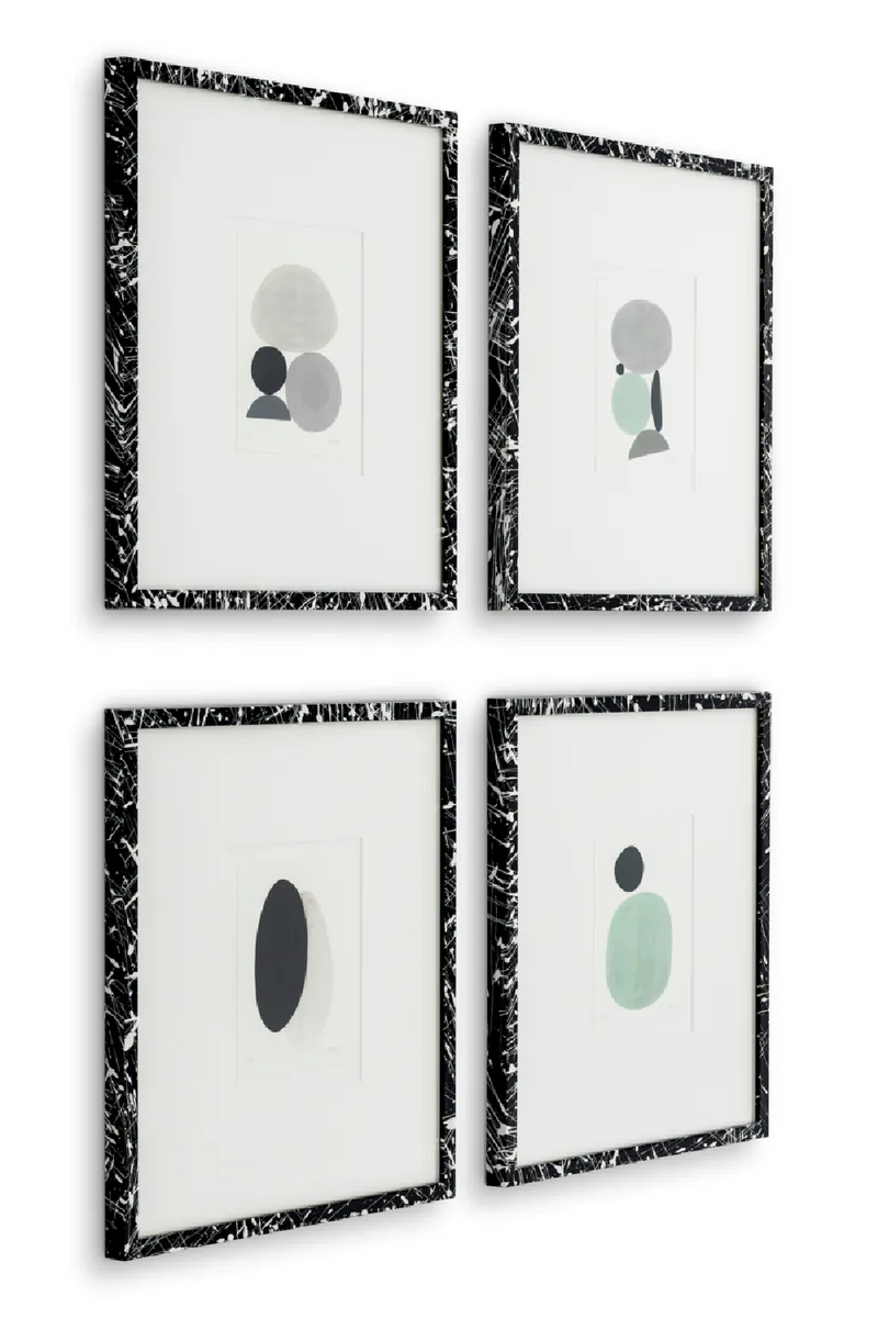 Abstract Minimalist Artwork Set (4) | Eichholtz Prints | Eichholtzmiami.com