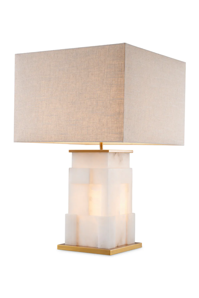 Alabaster Base Table Lamp | Eichholtz Fabiano | Eichholtzmiami.com