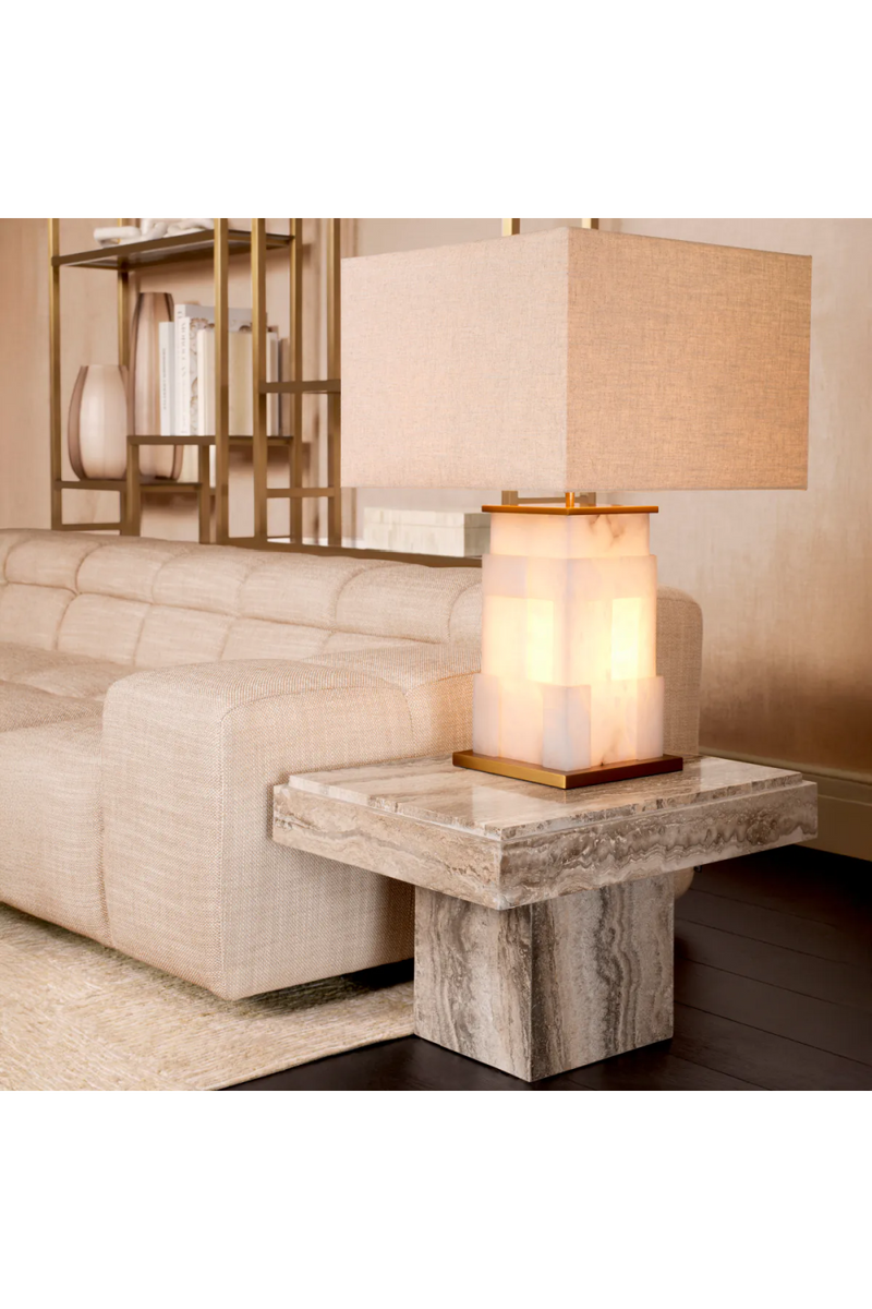 Alabaster Base Table Lamp | Eichholtz Fabiano | Eichholtzmiami.com