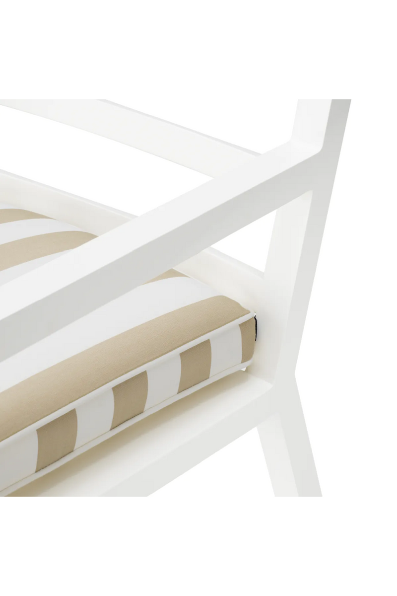 Beige Stripes Outdoor Dining Chair | Eichholtz Delta | Eichholtzmiami.com