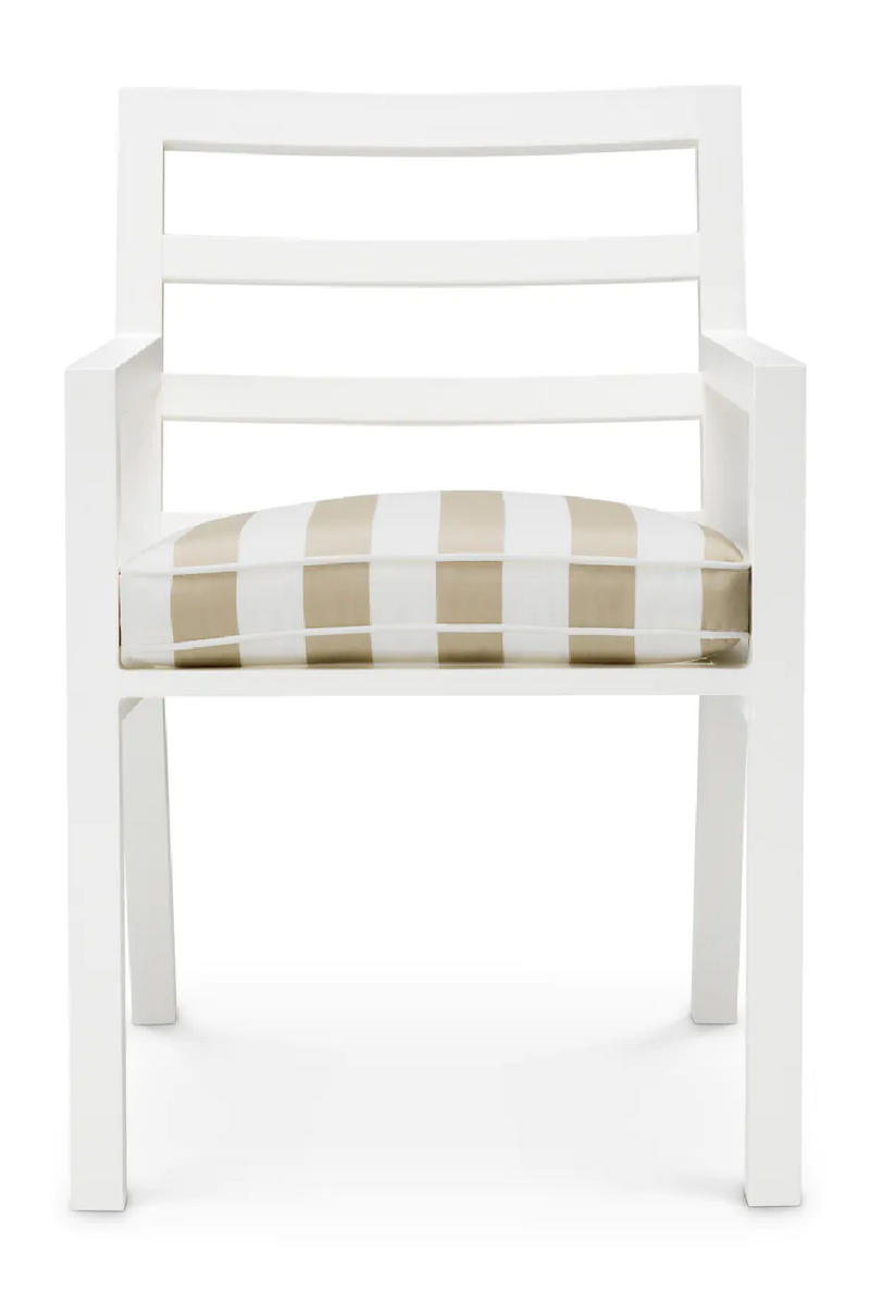 Beige Stripes Outdoor Dining Chair | Eichholtz Delta | Eichholtzmiami.com