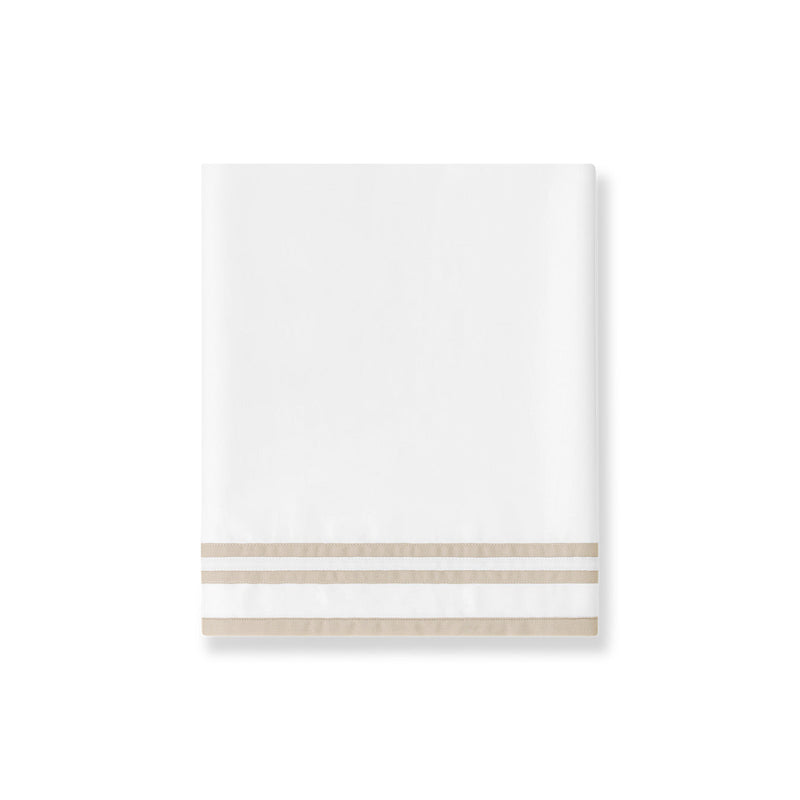 430TC Sateen Striped Flat Sheet | Amalia Home Sonata | Eichholtzmiami.com