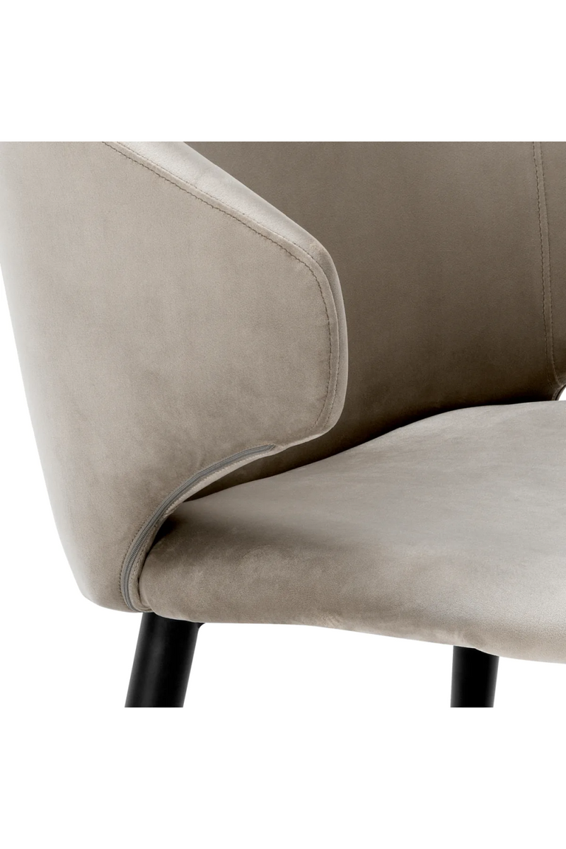 Velvet Retro Dining Armchair | Eichholtz Volante | Eichholtzmiami.com