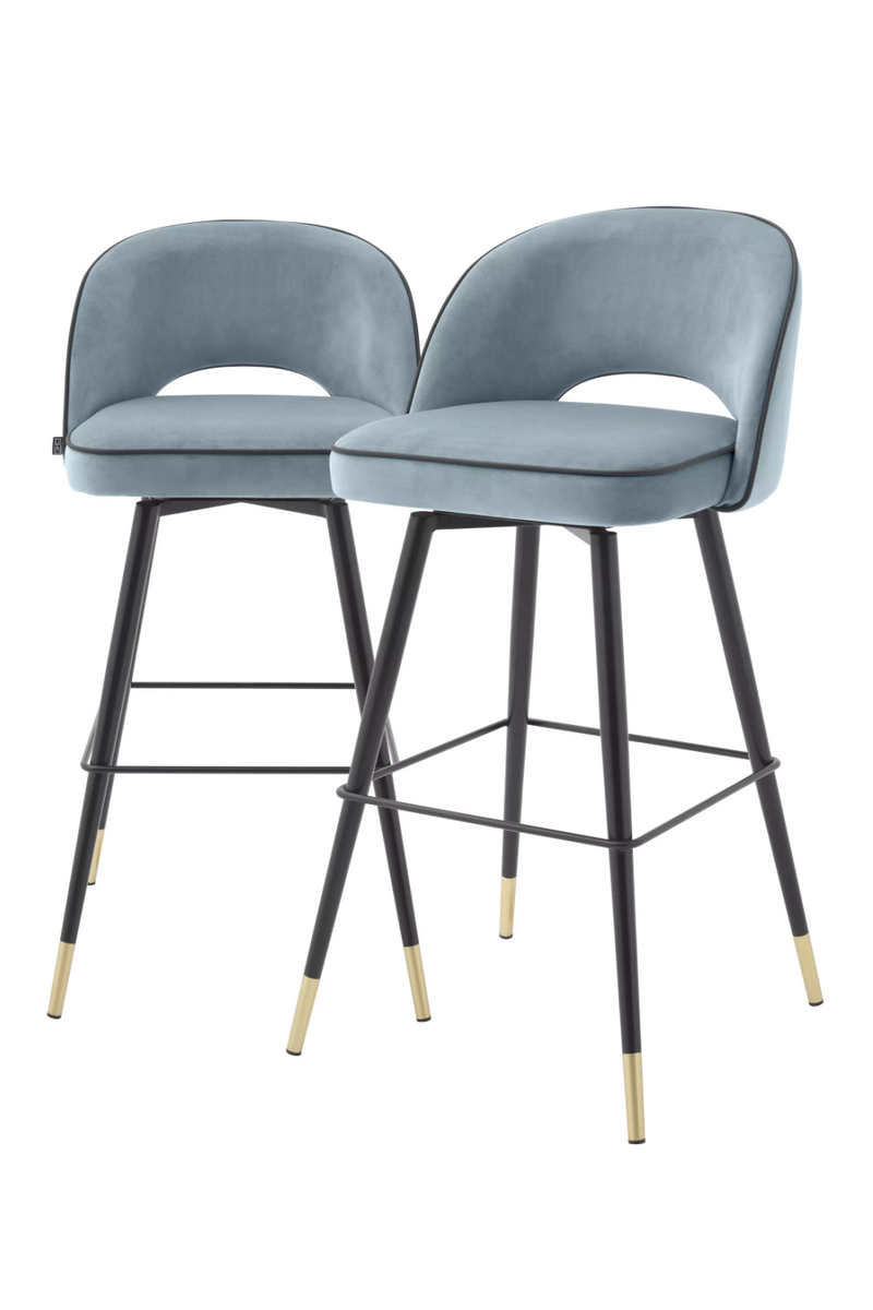 Cut-Out Back Bar Stool Set (2) | Eichholtz Cliff | Eichholtzmiami.com