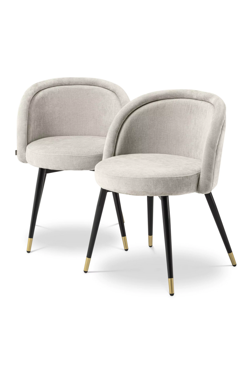 Curved Back Dining Chair Set (2) | Eichholtz Chloé | Eichholtzmiami.com