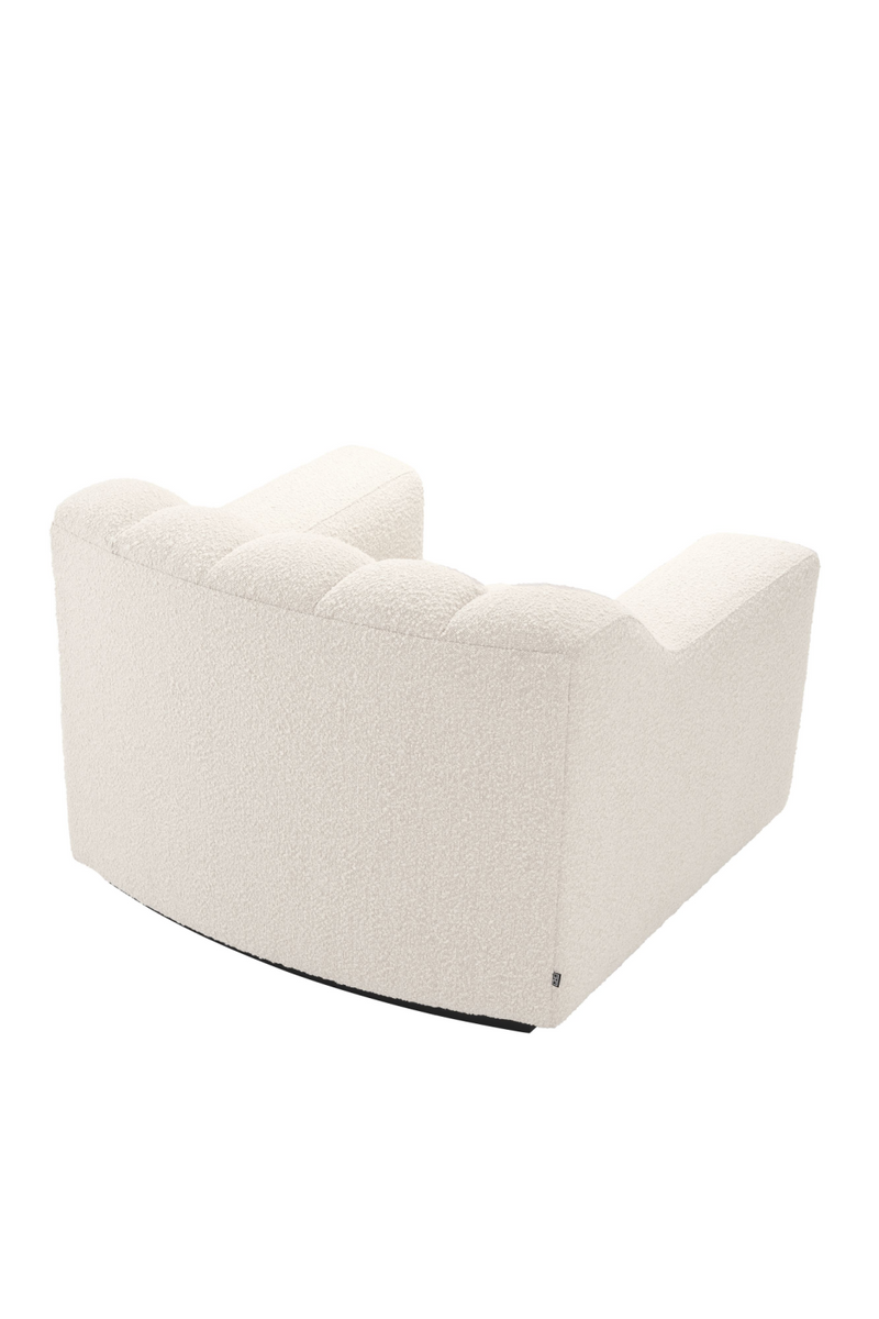 Bouclé Channeled Accent Chair | Eichholtz Kelly | Oroatrade.com