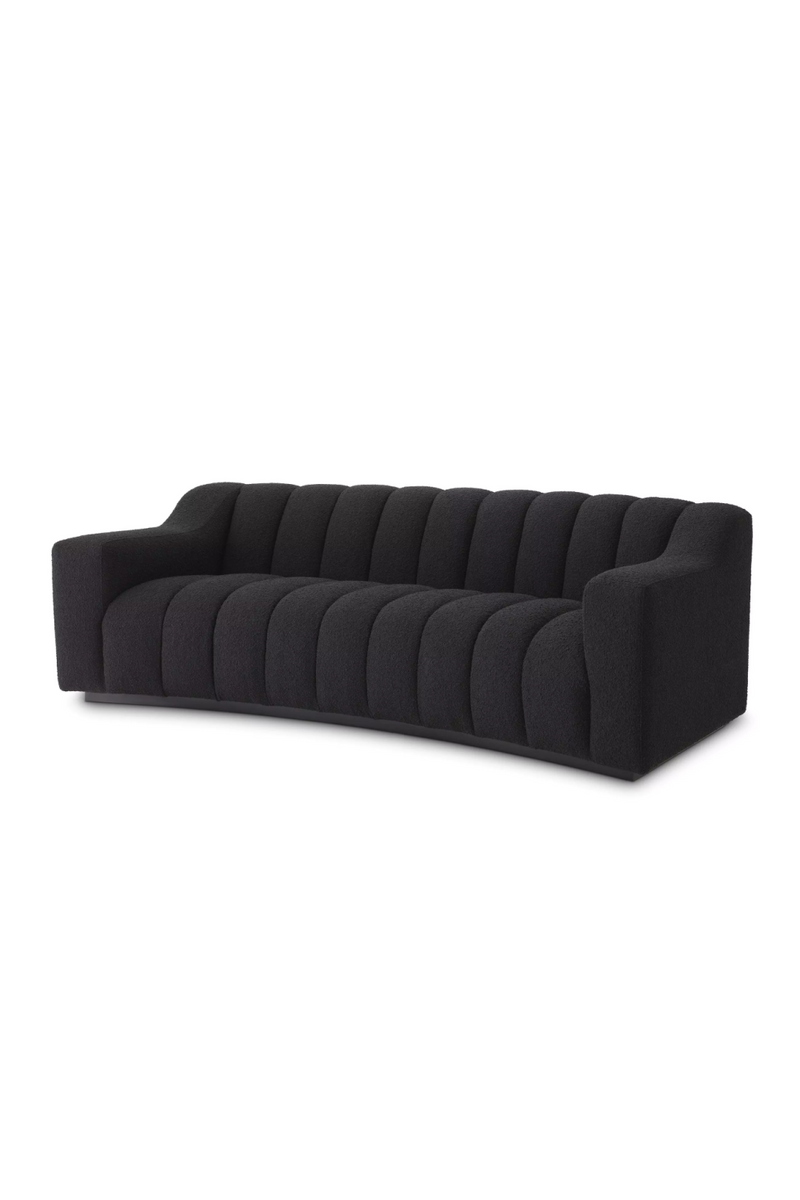 Black Bouclé Sofa | Eichholtz Kelly | Eichholtzmiami.com