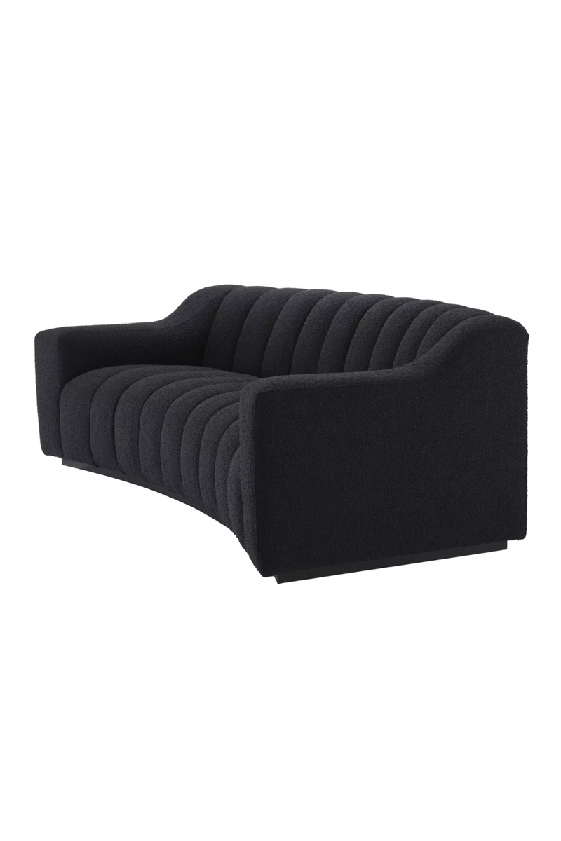 Black Bouclé Sofa | Eichholtz Kelly | Eichholtzmiami.com