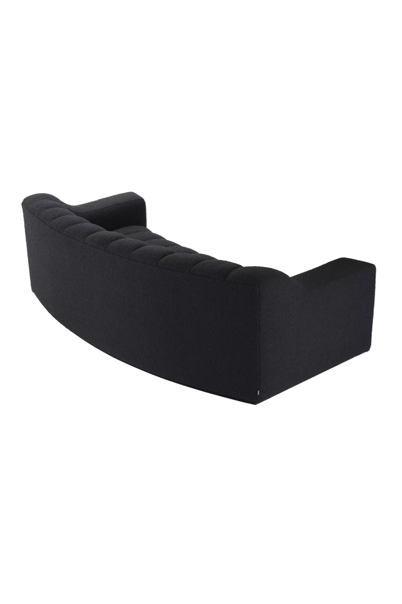 Black Bouclé Sofa | Eichholtz Kelly | Eichholtzmiami.com