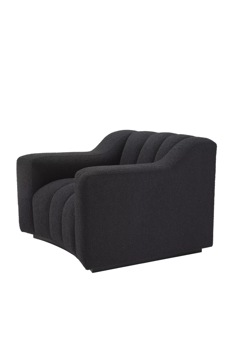 Bouclé Channeled Accent Chair | Eichholtz Kelly | Oroatrade.com