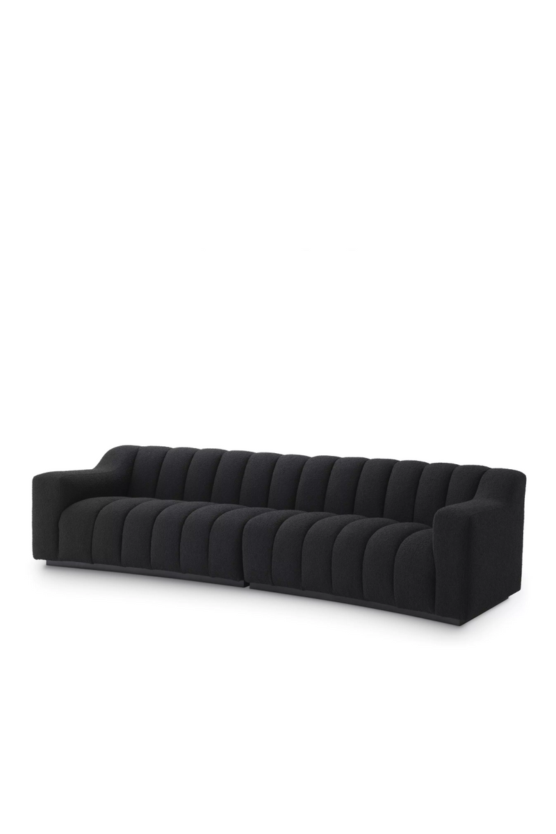 Black Bouclé Sofa | Eichholtz Kelly | Eichholtzmiami.com