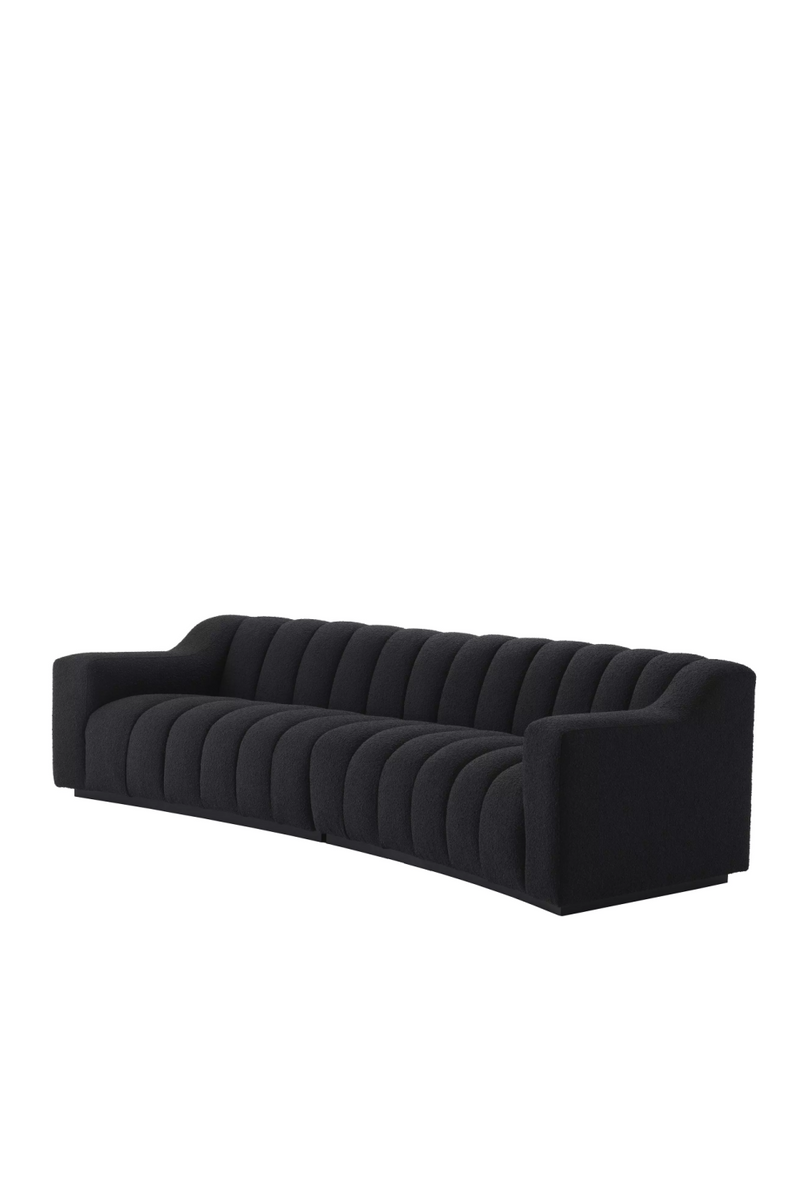 Black Bouclé Sofa | Eichholtz Kelly | Eichholtzmiami.com