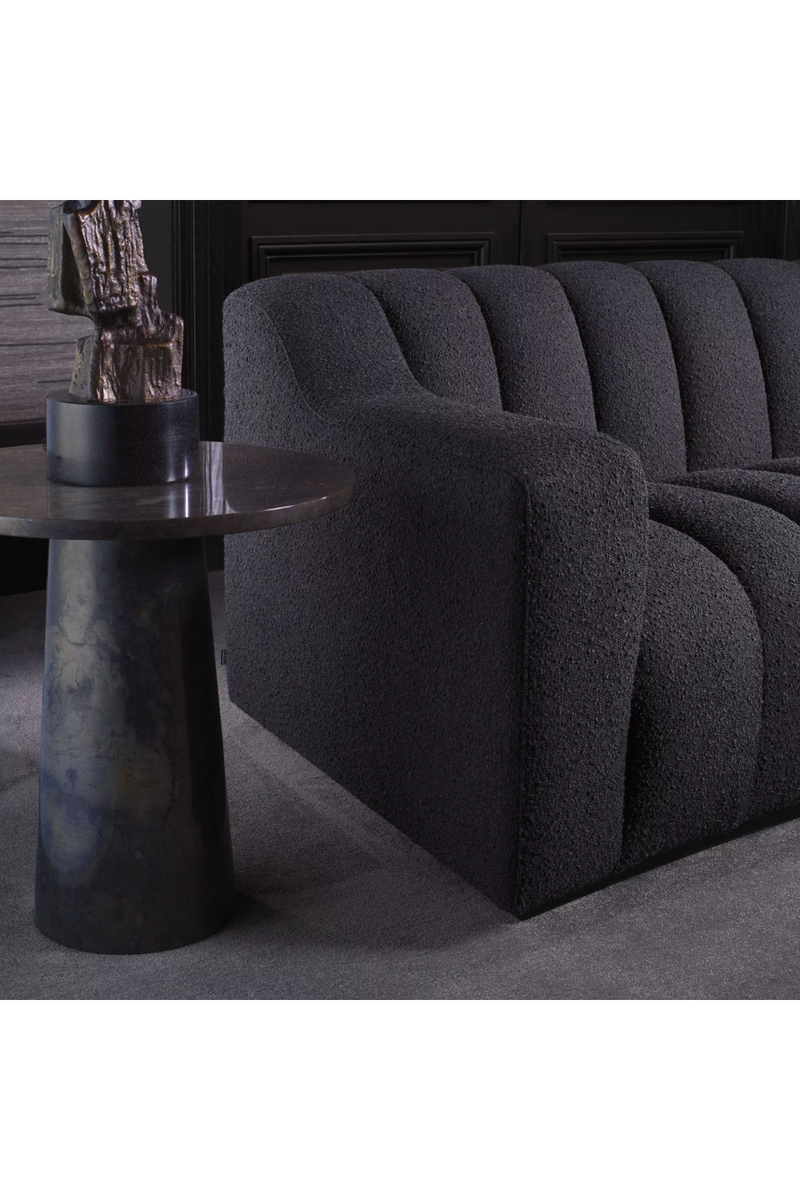 Black Bouclé Sofa | Eichholtz Kelly | Eichholtzmiami.com