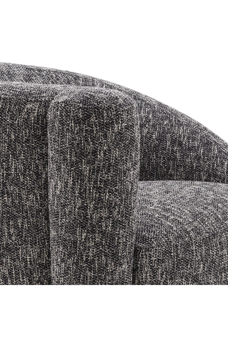 Black Asymmetrical Swivel Chair | Eichholtz Colin | Eichholtzmiami.com