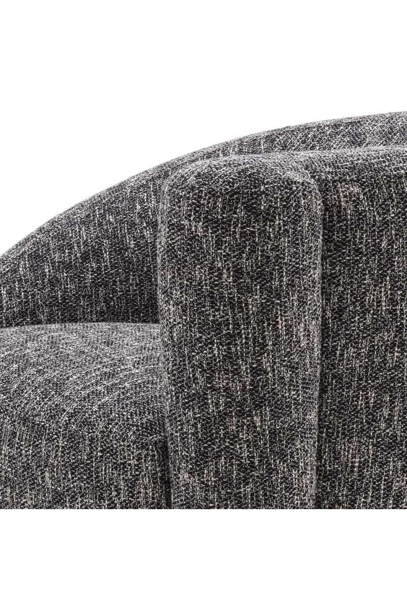 Black Asymmetrical Swivel Chair | Eichholtz Colin | Eichholtzmiami.com