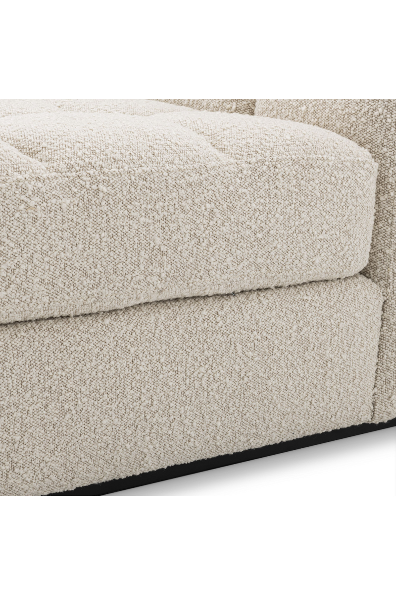 Cream Bouclé Modern Sofa | Eichholtz Dean | Eichholtzmiami.com