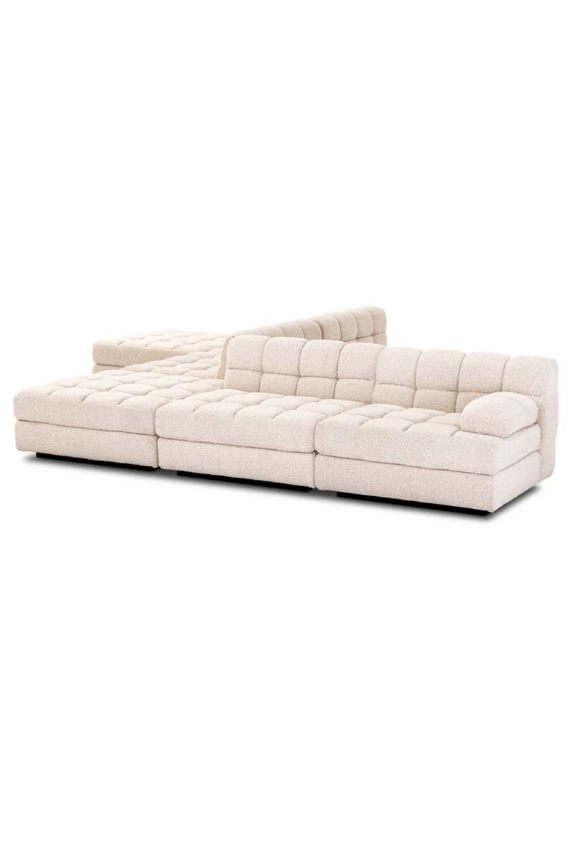 Cream Bouclé Modern Sofa | Eichholtz Dean | Eichholtzmiami.com