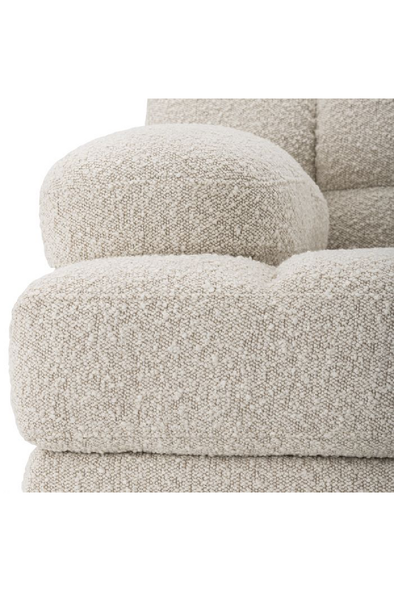 Cream Bouclé Modern Sofa | Eichholtz Dean | Eichholtzmiami.com