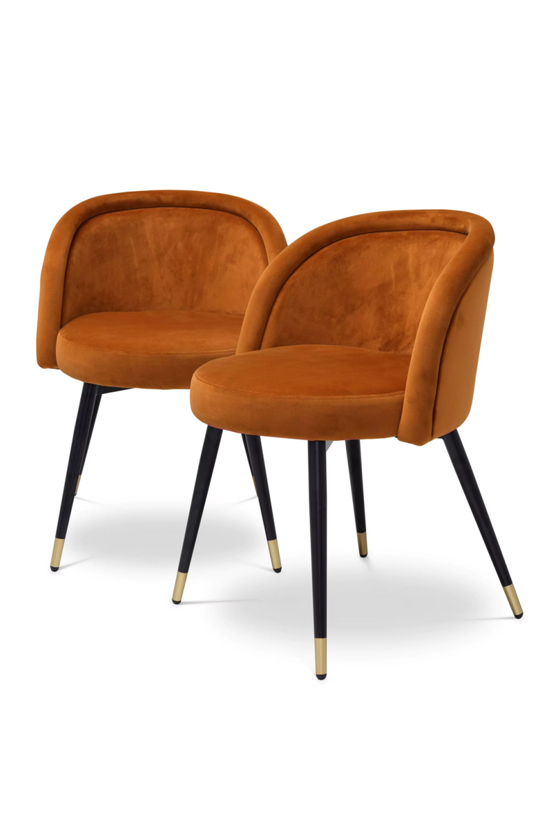 Curved Back Dining Chair Set (2) | Eichholtz Chloé | Eichholtzmiami.com