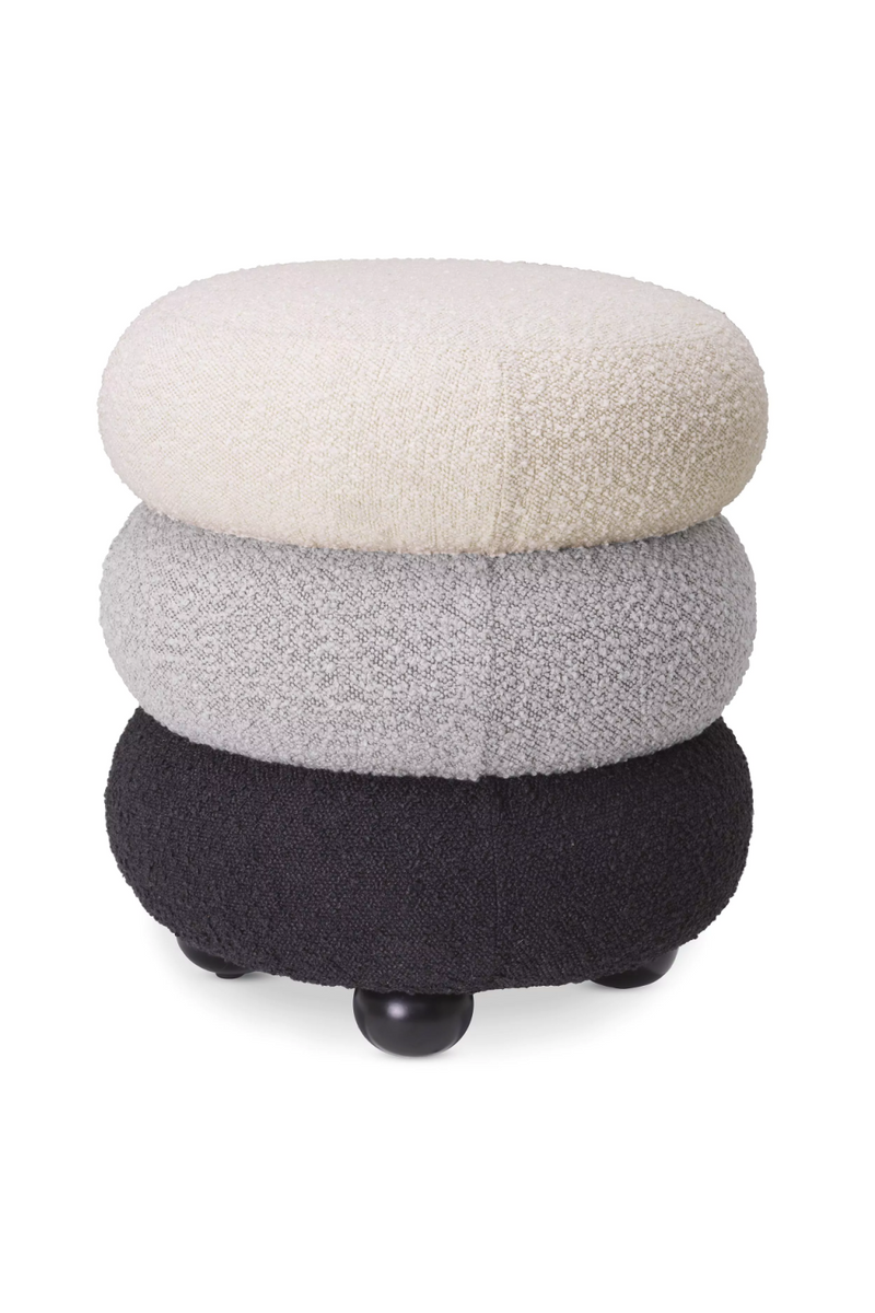 Upholstered Accent Stool | Eichholtz Tulum | Oroatrade.com