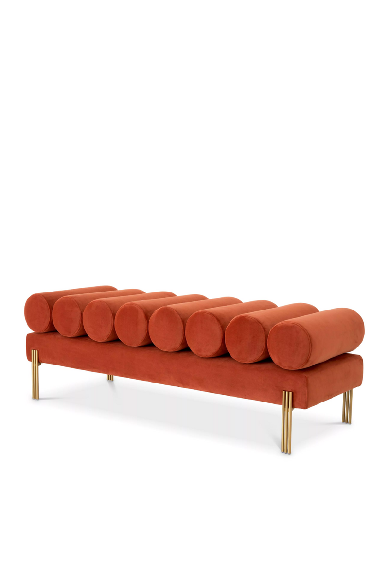 Velvet Art Deco Bench | Eichholtz Oxley | Oroatrade.com