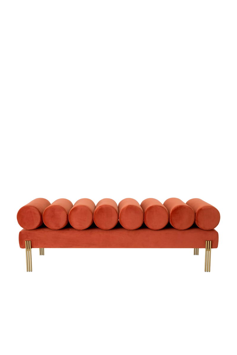 Velvet Art Deco Bench | Eichholtz Oxley | Oroatrade.com