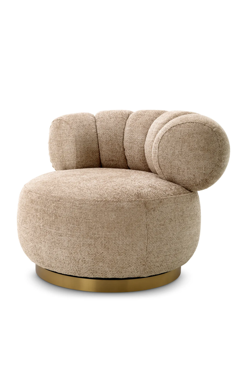 Round Modern Swivel Chair | Eichholtz Phedra | Eichholtzmiami.com