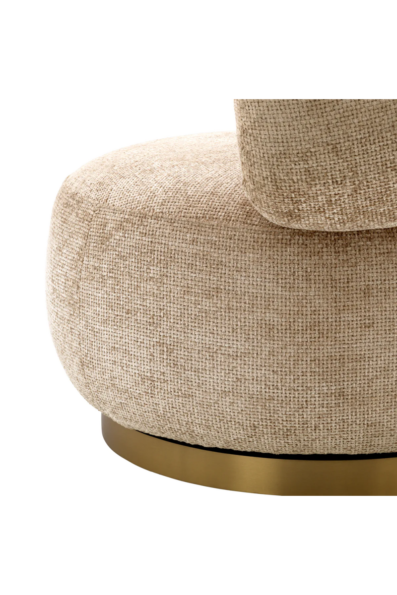 Round Modern Swivel Chair | Eichholtz Phedra | Eichholtzmiami.com