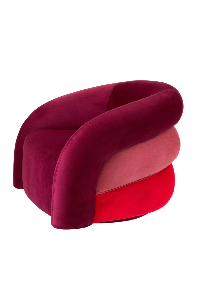 Curved Modern Swivel Armchair | Eichholtz Novelle | Eichholtzmiami.com