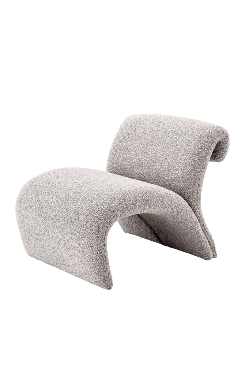 Bouclé Free Flowing Accent Chair | Eichholtz Vignola | Eichholtzmiami.com