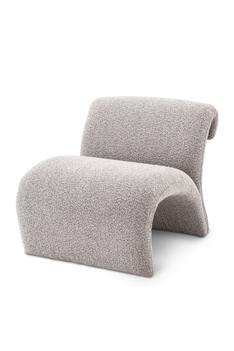 Bouclé Free Flowing Accent Chair | Eichholtz Vignola | Eichholtzmiami.com