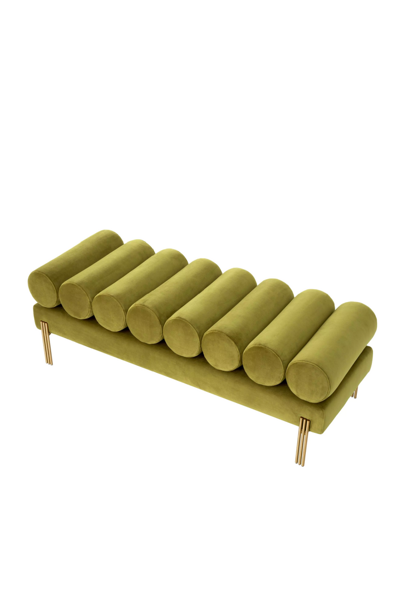 Velvet Art Deco Bench | Eichholtz Oxley | Oroatrade.com