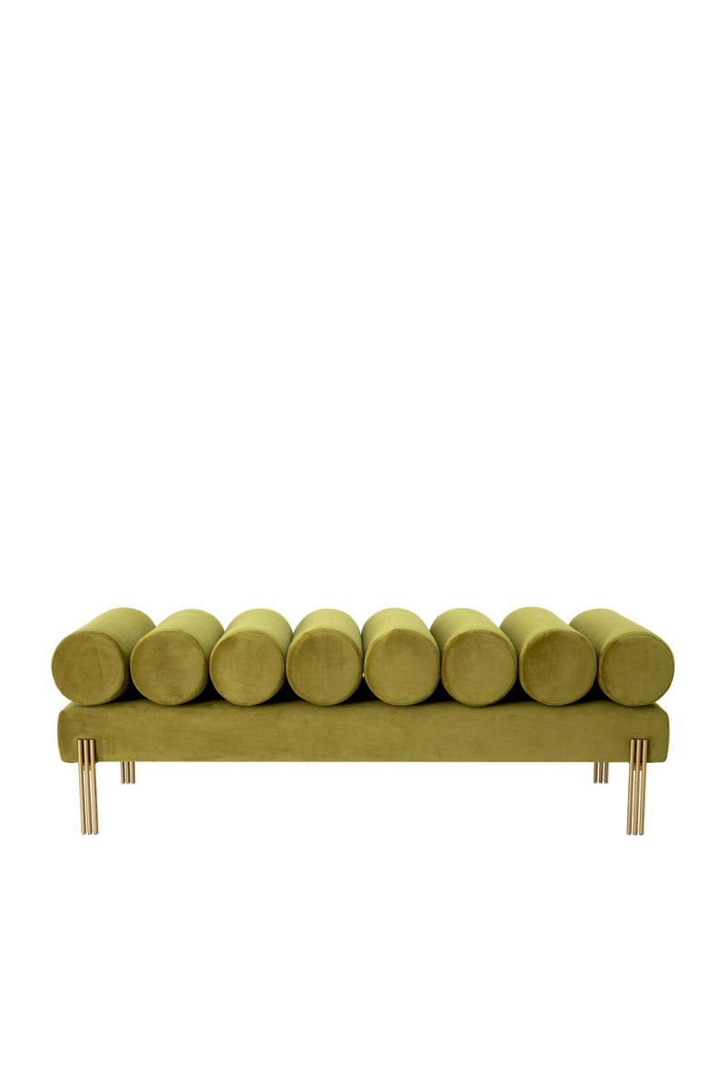 Velvet Art Deco Bench | Eichholtz Oxley | Oroatrade.com