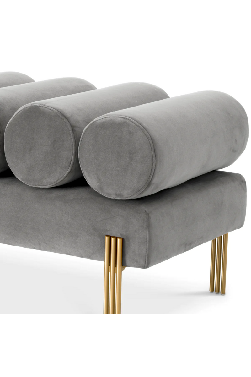 Velvet Art Deco Bench | Eichholtz Oxley | Oroatrade.com