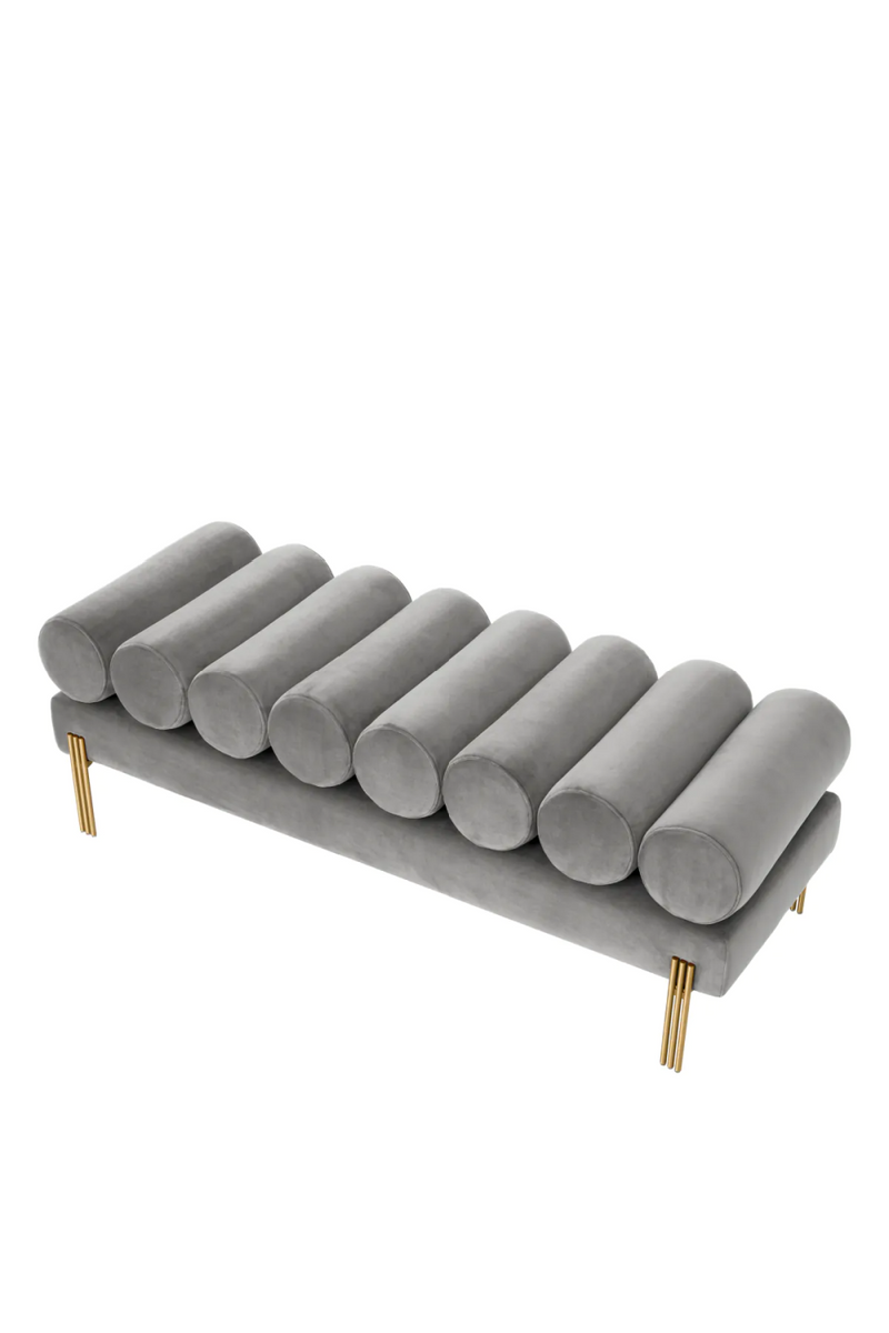 Velvet Art Deco Bench | Eichholtz Oxley | Oroatrade.com