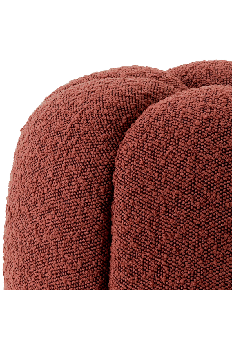 Modern Bouclé Stool | Eichholtz Stool Orchanic | Eichholtzmiami.com