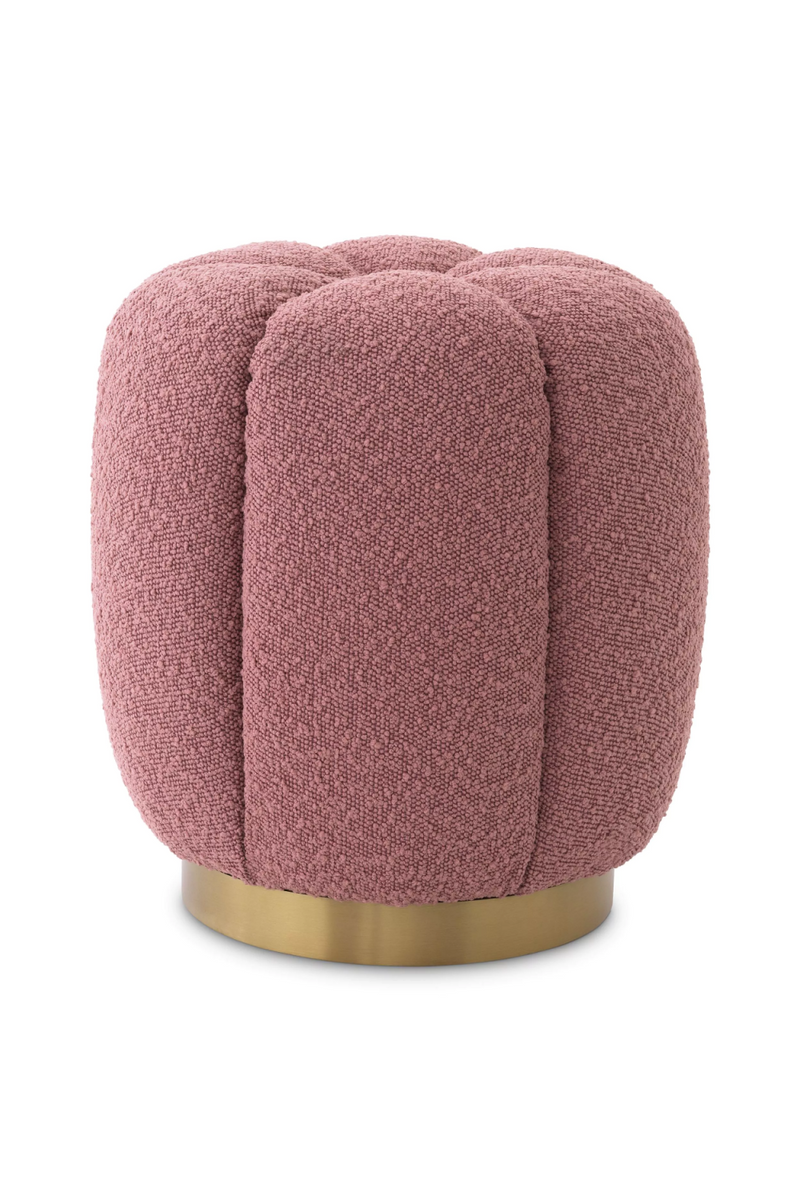 Modern Bouclé Stool | Eichholtz Stool Orchanic | Eichholtzmiami.com